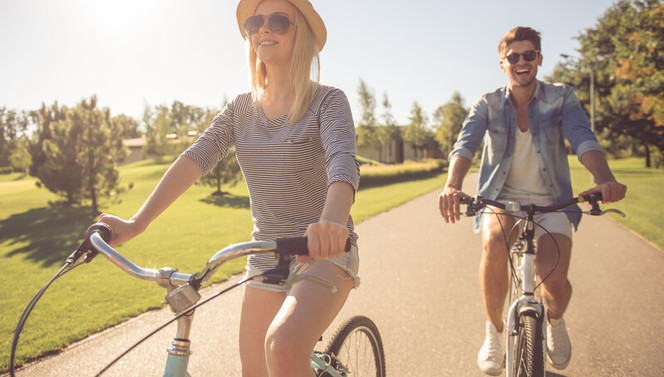 frühling radfahren gent