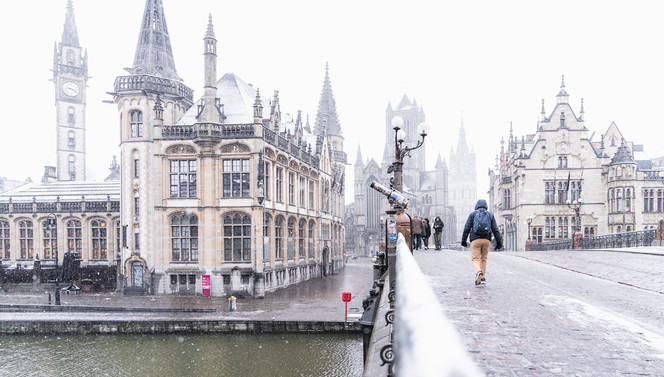 snow city ghent