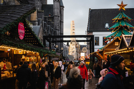 Kerstmarkt Gent